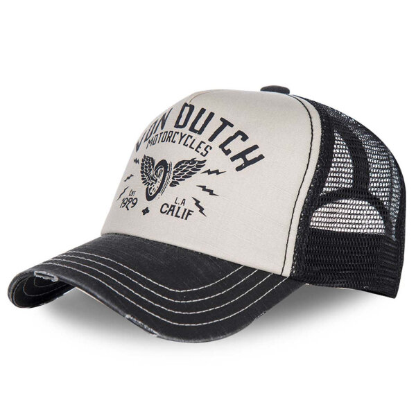 Von Dutch Originals Trucker Cap - MOTORCYCLES CALIF Darkgrey