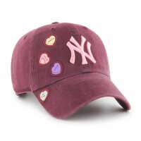47 Brand MLB Cap New York Yankees CANDY HEART 47 Clean Up...