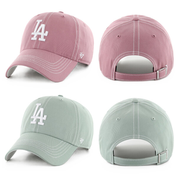 47 Brand Cap Los Angeles Dodgers Contrast Stitch 47 Clean Up