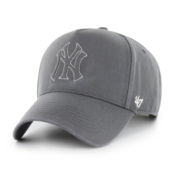 47 Brand MLB Cap New York Yankees TRAILER 47 OFFSIDE DT Dark Grey