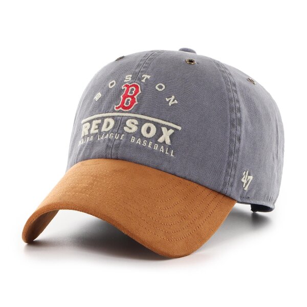 47 Brand MLB Cap Boston Red Sox WINDHAM SUEDE 47 Clean Up Navy