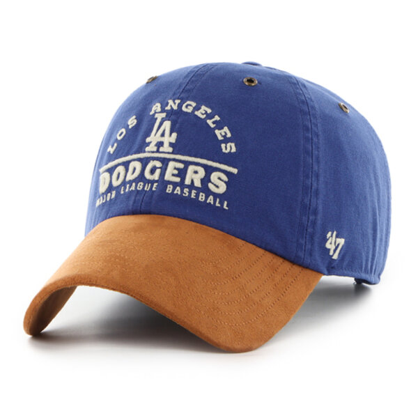 47 Brand MLB Cap Los Angeles Dodgers WINDHAM SUEDE 47 Clean Up Blue