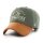 47 Brand MLB Cap Oakland Athletics WINDHAM SUEDE 47 Clean Up Bottlegreen