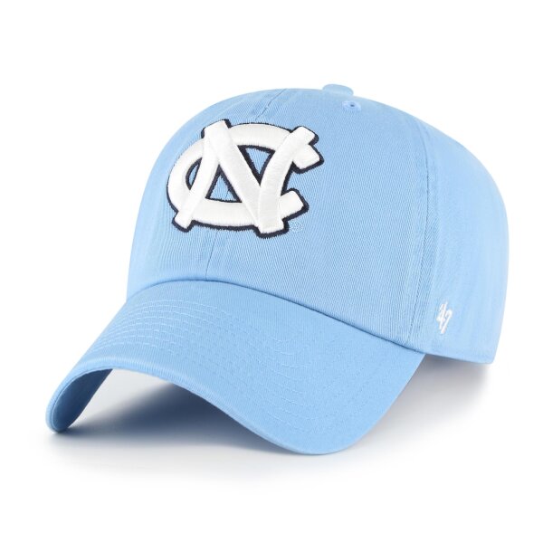 47 Brand NCAA Cap North Carolina Tar Heels 47 Clean Up Blue