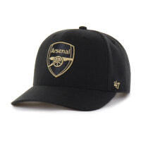 47 Brand EPL Cap Arsenal FC SURE SHOT 47 MVP DP Black