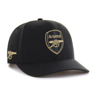 47 Brand EPL Cap Arsenal FC SURE SHOT 47 MVP DP Black
