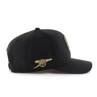 47 Brand EPL Cap Arsenal FC SURE SHOT 47 MVP DP Black