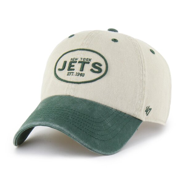 47 Brand Cap NFL New York Jets BREAKING TRAIL 47 Clean Up Natural