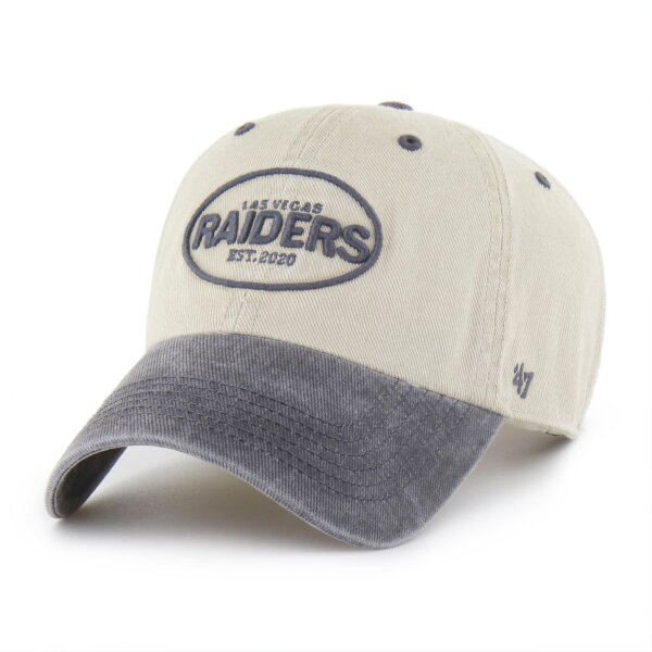 47 Brand Cap NFL Las Vegas Raiders BREAKING TRAIL 47 Clean Up Natural