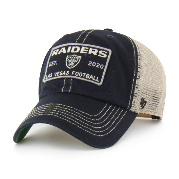 47 Brand Cap NFL Las Vegas Raiders WABASH 47 Clean Up Black