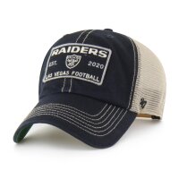 47 Brand Cap NFL Las Vegas Raiders WABASH 47 Clean Up Black