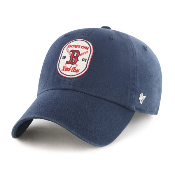 47 Brand Cap MLB Boston Red Sox Crosspatch 47 CLEAN UP Navy