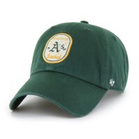 47 Brand Cap MLB Athletics Crosspatch 47 CLEAN UP Dark Green