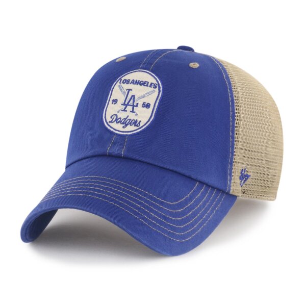 47 Brand Cap MLB LA Dodgers Crosspatch Mesh 47 CLEAN UP Royal