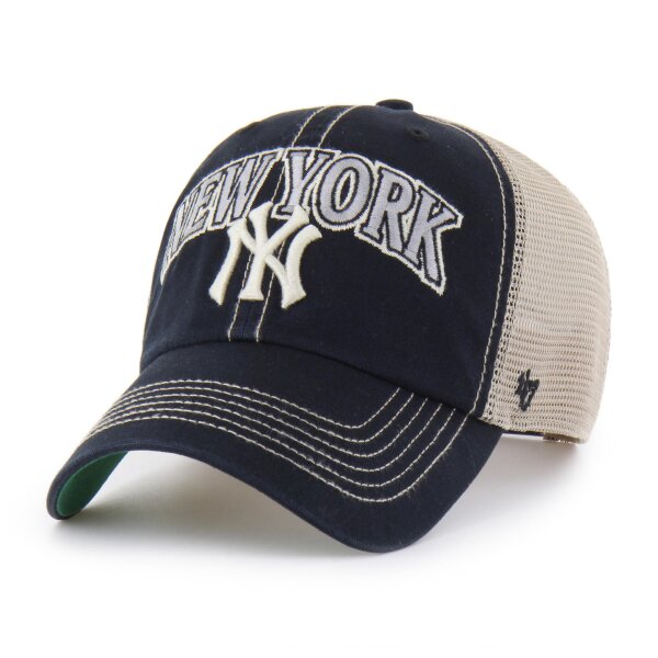 47 Brand Cap MLB New York Yankees Tuscaloosa 47 CLEAN UP Vintage Black