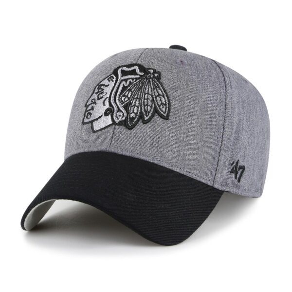 47 Brand Cap NHL Chicago Blackhawks Granite 47 MVP Charcoal