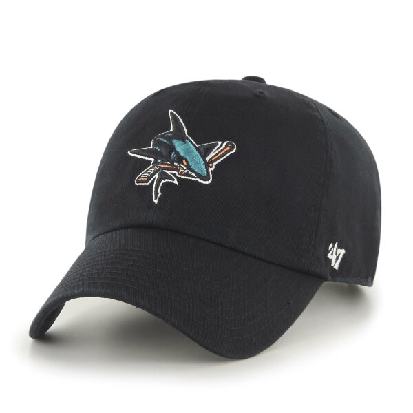 47 Brand Cap NHL San Jose Sharks 47 CLEAN UP Black