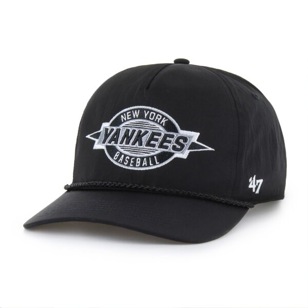 47 Brand Cap MLB New York Yankees Fremont Nylon 47 HITCH Black