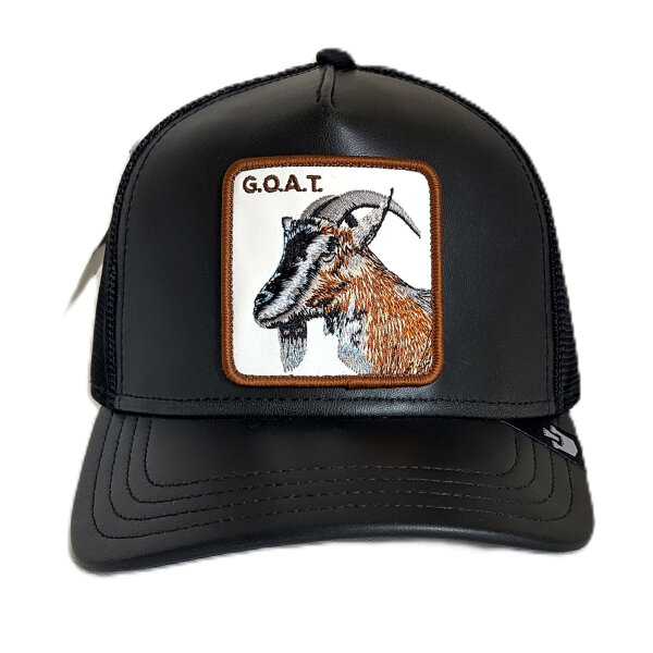 Goorin Bros. **** Shleather Goat Trucker Cap Black