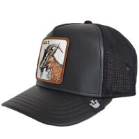 Goorin Bros. **** Shleather Goat Trucker Cap Black