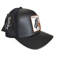 Goorin Bros. **** Shleather Goat Trucker Cap Black