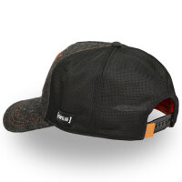 CAPSLAB Trucker Cap - PREMIUM Dragon Ball GOKU SIGN - DBS Flanel Black