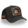 CAPSLAB Trucker Cap - PREMIUM Dragon Ball GOKU SIGN - DBS Flanel Black