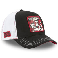 CAPSLAB Trucker Cap - PREMIUM DC COMICS Harley Queen Black/White