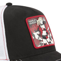 CAPSLAB Trucker Cap - PREMIUM DC COMICS Harley Queen Black/White