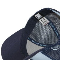 CAPSLAB Trucker Cap - BEER PONG light blue / dark blue