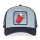 CAPSLAB Trucker Cap - BEER PONG light blue / dark blue