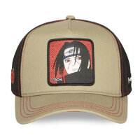 CAPSLAB Trucker Cap - PREMIUM NARUTO ITACHI Khaki/Black
