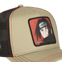 CAPSLAB Trucker Cap - PREMIUM NARUTO ITACHI Khaki/Black