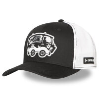 CAPSLAB Trucker Cap - PREMIUM SCOOBYDOO VAN GLOW Black/White