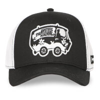 CAPSLAB Trucker Cap - PREMIUM SCOOBYDOO VAN GLOW Black/White