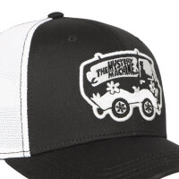 CAPSLAB Trucker Cap - PREMIUM SCOOBYDOO VAN GLOW Black/White