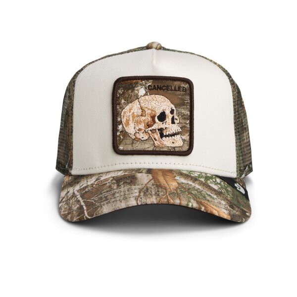 Goorin Bros. OG Trucker Cap Realtree Edge Cancelled Skull Camouflage