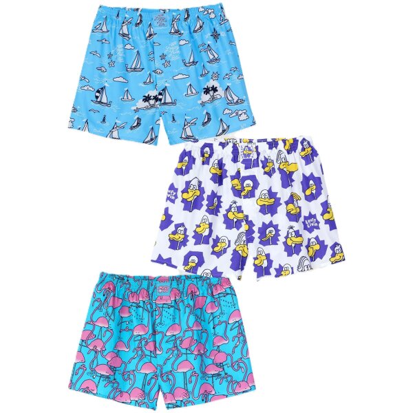 Lousy Livin 3-Pack Boxershorts Cap du Lousy