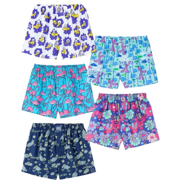 Lousy Livin 5-Pack Boxershorts Animal