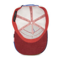 Goorin Bros. Trucker Cap Ride Side Of The Bed Cord Patchwork Cherry Red The Farm Acid Trip Collection