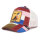 Goorin Bros. Trucker Cap Ride Side Of The Bed Cord Patchwork Cherry Red The Farm Acid Trip Collection