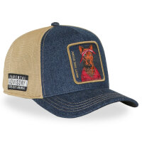 CAPSLAB Trucker Cap - FINITIONS PREMIUM WEST SIDE STORY Blue/Beige