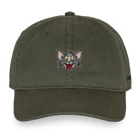 CAPSLAB Dad Cap - TOM & JERRY CAT Olive