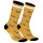 Von Dutch Originals  2-Pack Tennis Socks VD Allover Print black/yellow
