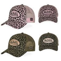 Von Dutch Originals Trucker Cap LEOPARD VELVET PRINT VD...