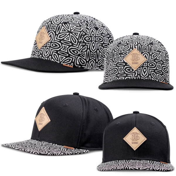 Djinns 6 Panel Snapback Cap Gothic Freestyle