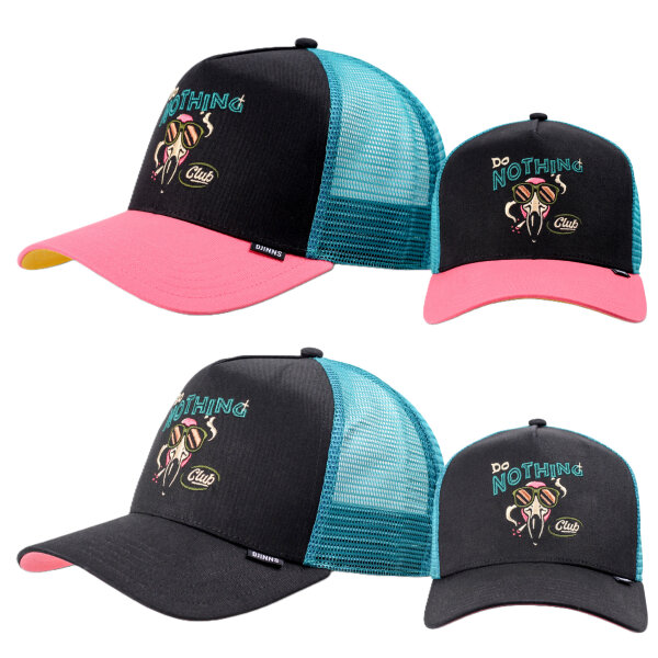 Djinns HFT Trucker Cap DNC Flamingo