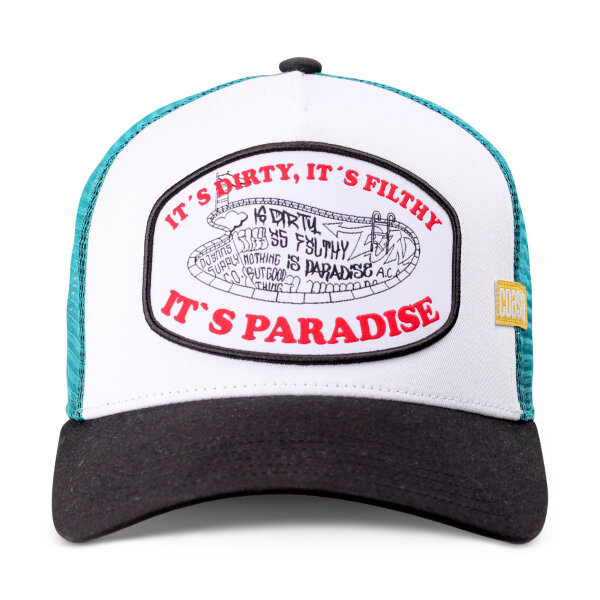 Coastal HFT Dirty Filthy Trucker Cap White/Black