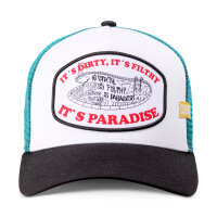 Coastal HFT Dirty Filthy Trucker Cap White/Black