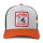 Coastal HFT Mermaidweed Trucker Cap Grey/Light Brown